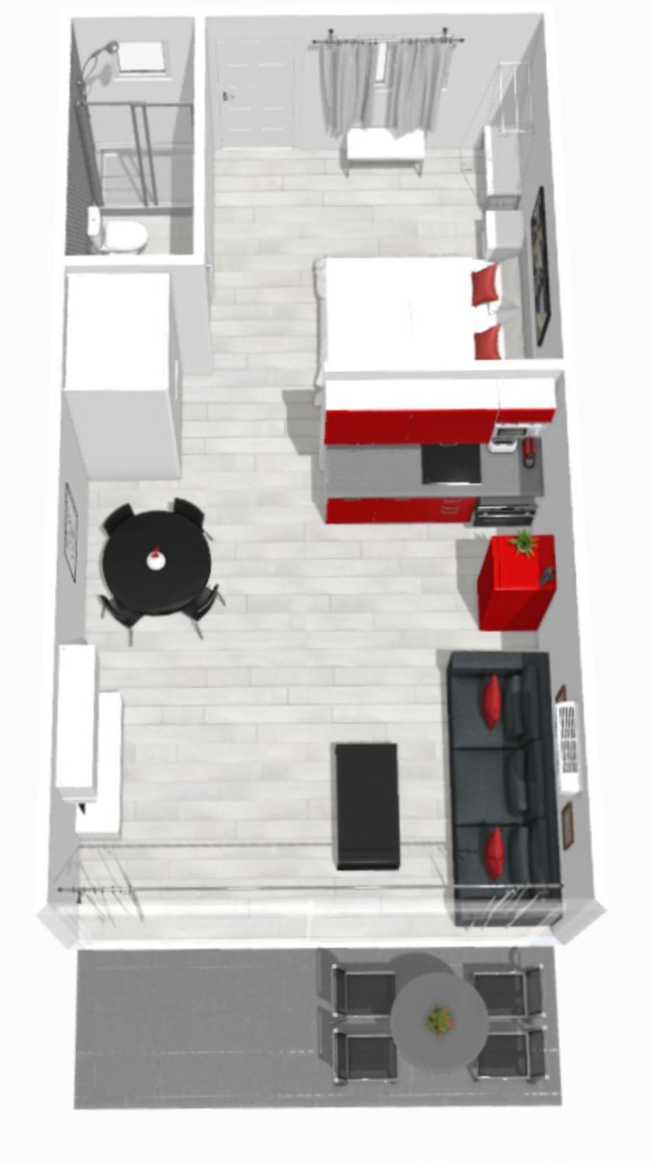 Roses Apartments Red Loft Vista Mar Lateral Εξωτερικό φωτογραφία